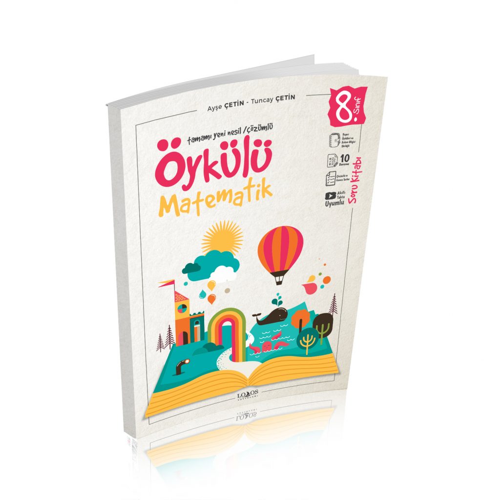 8. Sınıf Öykülü Matematik Çözümlü Soru Kitabı Lodos Yayınları